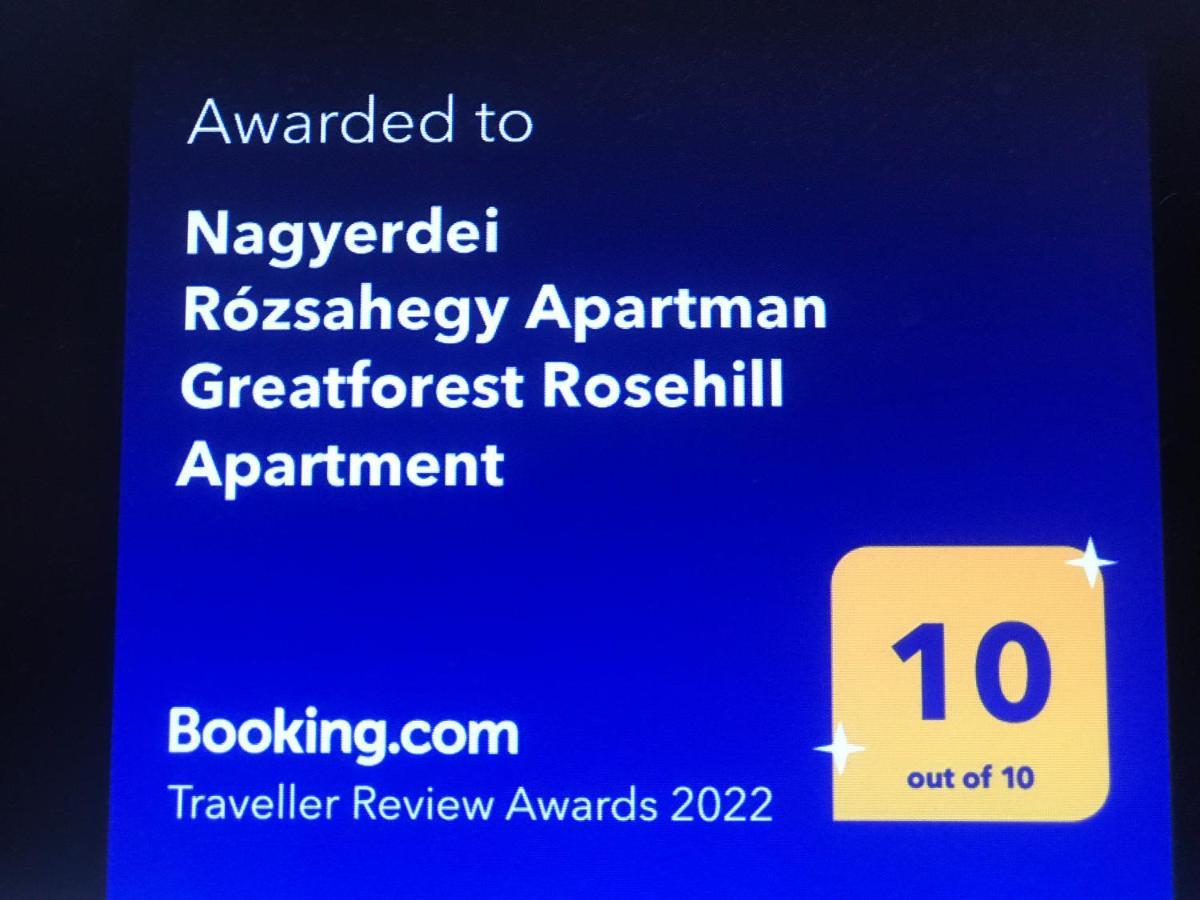 Greatforest Rosehill 1 Apartman 德布勒森 外观 照片